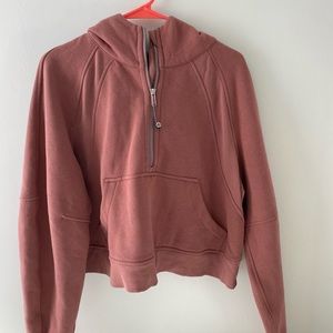 Lululemon oversized scuba half zip size M/L